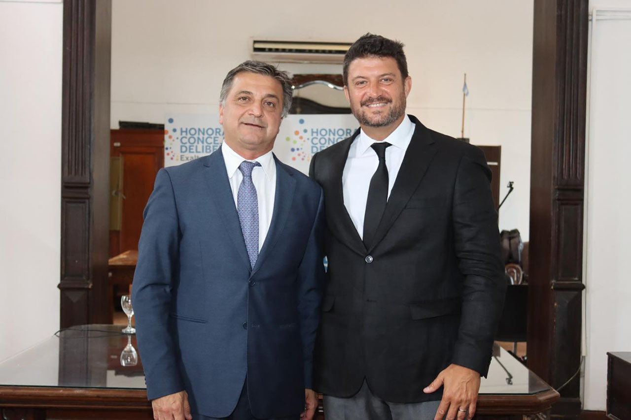 DIEGO NANNI OFICIALIZÓ EL TRASPASO DE SU CARGO COMO INTENDENTE