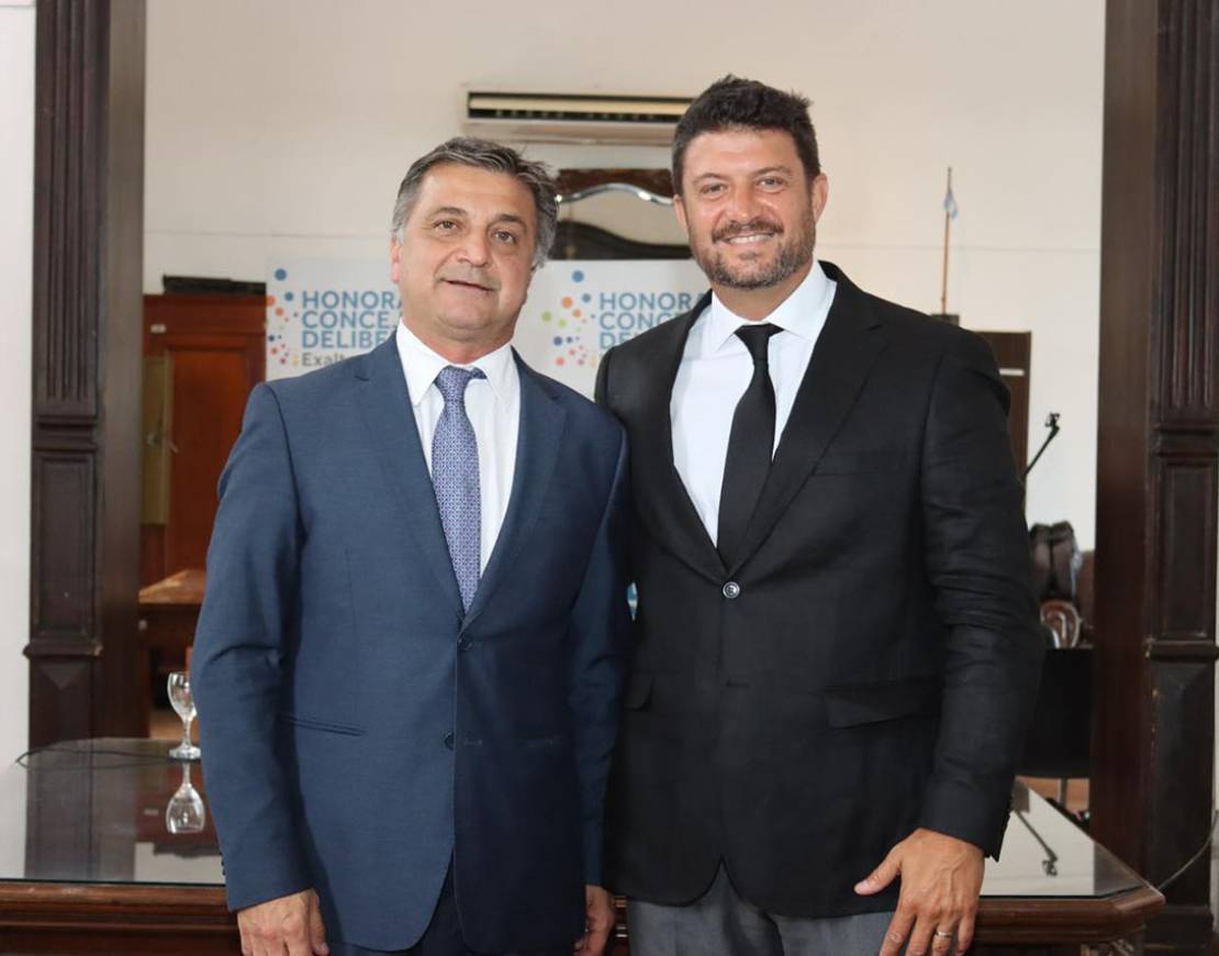 DIEGO NANNI OFICIALIZÓ EL TRASPASO DE SU CARGO COMO INTENDENTE